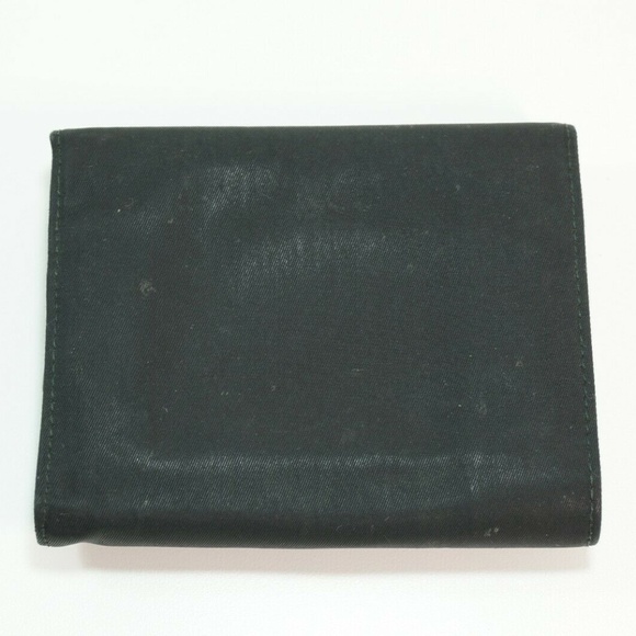 {Sold} PRADA Black Saffiano Leather Tri-Fold Small - Picture 2 of 5